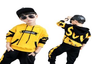 Big Teenage Boys Clothes 2019 Automne Winter Kids Clothes Pantalon Pantalons Pantalons pour enfants Costumes de vêtements pour garçons LJ20082021766