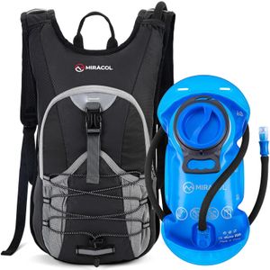 Paniers de vélo MIRACOL sac à dos d'hydratation isolé randonnée 15L Pack pour enfant homme léger eau Hydro 230726