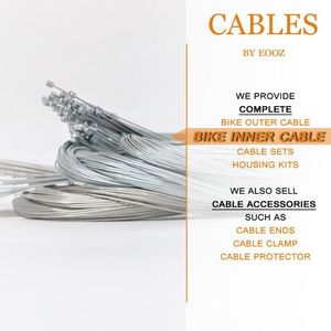 Frenos de bicicleta Cambios de freno Juegos de grupos de carcasa de cable para manguera de línea de tubo de alambre de bicicleta de carretera de montaña