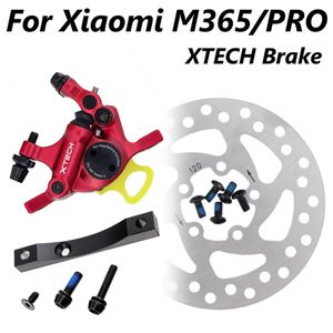 Freins de vélo ZOOM Xtech HB100 frein hydraulique en alliage d'aluminium pour Xiaomi M365Pro Scooter électrique mise à niveau M365 disque avec adaptateur 230617