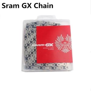 Chaînes de vélo Sram GX NX SX Eagle 12 vitesses vtt broche solide rivetage 116L 126L vélo de montagne magique 1 pièces partie 230325