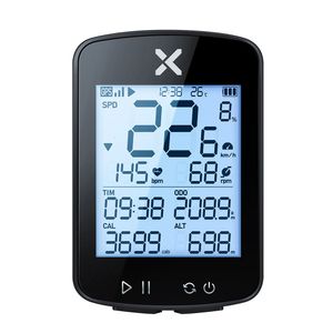 Ordinateurs de vélo XOSS G Compteur de vitesse de vélo Étanche Route de cyclisme Navigation Kilométrage Compteur de vitesse de vélo numérique multifonctionnel APP Control 230727