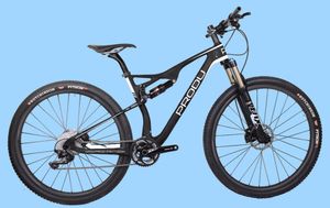 Cadres de vélo 2021 conception personnalisée T800 carbone Super léger 29er Suspension complète montagne EPS 29 cadre vtt vélo de haute qualité