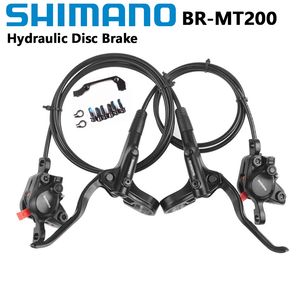 Groupes de vélo Shimano MT200 frein BL BR vtt E vélo disque hydraulique vélo électrique gauche avant droit arrière 230505