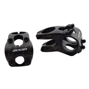 Groupes de vélo ZOOM Downhill Mountain Stem 12 degrés en alliage d'aluminium DH XC AM Road VTT tiges de guidon de vélo 28.6x31.8x40 50mm 230907