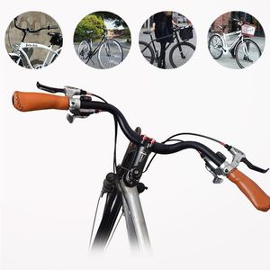 Vélo Guidon Composants En Alliage D'aluminium Guidon Confortable Durable Style Rétro Vélo Rise Bent Guidon Pour Mountain Road City Cyc