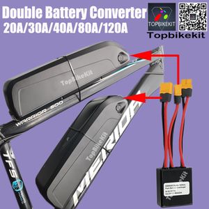 Composants de guidon de vélo Ebike Double convertisseur de décharge de batterie adaptateur de connexion commutateur 20V 72V 20A 30 40A 80A Double équilibré 230508