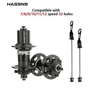 Casques de vélo HASSNS PRO7 Hub de vélo VTT Freehub 32H Cube 12V Ratchet VTT 120Sound 6 cliquets pour Shimano HG 231211