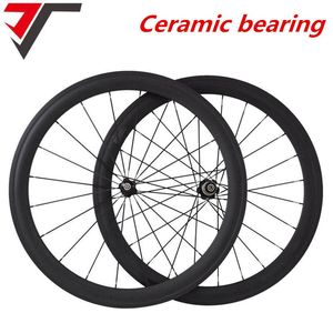 Roues de vélo 1150g R36 roulement en céramique 700C Super léger route carbone 38 50 60 88mm pneu tubulaire 23mm roue de vélo