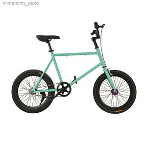 Vélos 20 pouces Mini vélo en acier à haute teneur en carbone vélo petit et Portable Aldult étudiant Transport Sports de plein air Double V frein Q231030