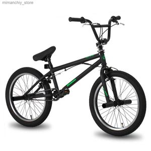 Bicicletas Envío gratis HILAND 9 Color 20 pulgadas BMX Bike Freesty Steel Bicyc Doub Caliper Brake Show Bike Stunt Acrobatic Bike Q231129