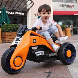 Bicicletas Ride-Ons Doki Las motocicletas eléctricas para niños para niños y niñas pueden sentarse en los autos de juguete para niños Triciclo Hurricane Nuevo 2023 Drop Shopping Q231017