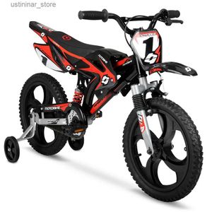 Bikes Ride-ons Hyper Bicycles 16in Kids Mag Wheels Motobike Black / Red L47