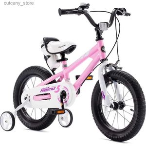 Bikes Ride-Ons Vélo pour enfants 2 freins à main 12 14 16 18 20 pouces Bicyc pour enfants pour garçons filles âgés de 3 à 12 ans VTT Bycy Road Folding Mountain L240319