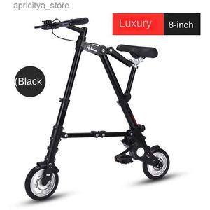 Bicicletas Wolface 8/10 pulgadas Scooter de movilidad para adultos Foletab Bicyc Mini Inflatab Wheel Bicyc Bicyc multifuncional con soporte G L48