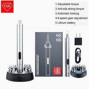 Binders Tbk Bk008 Electric Mini Portable Dismantling Screwdriver Rechargeable Adjustable Position For Tablet Laptop Phone Repairing 231101