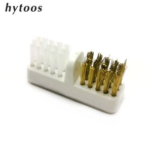 Bits Hytoos 1pcs Nail Drift Bross Brosse en plastique Copper Fil Nettoyant Brosses Nettoyage Nails ACCESSOIRES ACCESSOIRES