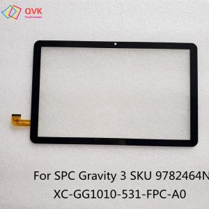 Black 10,1 pouces pour SPC Gravity 3 SKU 9782464n Tablette Capacitif Capaciaire Capteur de numéros tactile XC-GG1010-531-FPC-A0 Tab