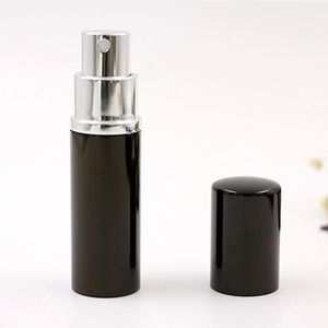 Noir 10CC 10ML 10 ML Mini flacon pulvérisateur portable Flacons de parfum vides rechargeables Perfame Atomiseur Spray Accessoires de voyage qualité supérieure Meilleure qualité