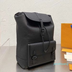 Mochila negra Bolso Diseñadores para hombre Mochilas Moda para mujer Bolso de viaje de gran capacidad que combina con todo Paquete negro de tendencia