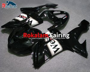 Black Body Hull Set 2006 para Kawasaki Aftermarket Ninja ZX10R ZX 10R Failings ZX-10R 2007 Kit de carga (moldeo por inyección)