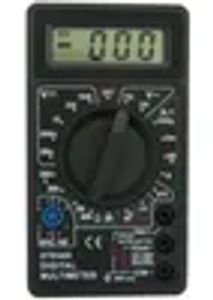 Multimètre numérique noir DT830D avec sonde de Test d'ampèremètre de tension de sonnerie DC tension alternative LCD Multitester Multimetro