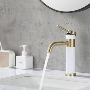 Grifos para lavabo de baño, grifo mezclador para fregadero, extraíble, para baño, agua, latón cromado, lavabo moderno