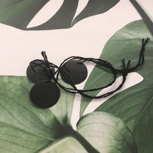 Etiqueta frontal negra para sus joyas Agregue valor a sus productos Apto para Pandora