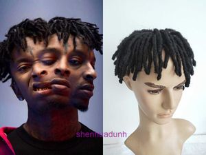 Black Hot Mens Wig Black Short Hair Piece African Hollow Braid Dirty Clip est ferme et ne peut pas s'éloigner
