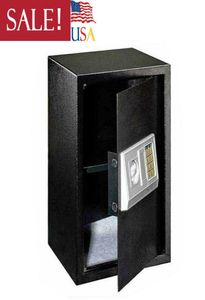 Black Keypad Lock Digital Electronic Box Security Office en el hogar EL LARGE8583167