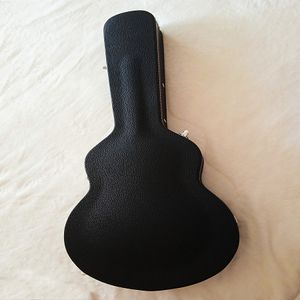 Guitare Hardcase en cuir noir non inclus Case dure de coquille dure pour la guitare électrique Personnaliser en gros
