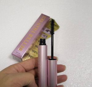 Vernis à Ongles Noir Mascara Rose Aluminium Tube 8ml Longue durée Cruling Allongement Épais