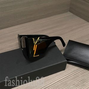 Gafas de sol negras para hombre, montura de plástico, gafas de diseñador, estampado de leopardo, lunette homme, accesorios de moda, protección UVA, gafas de sol de lujo, multicolor PJ085 C23