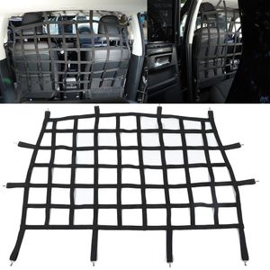 Barrières noires de voiture de chien de filet d'isolation de siège arrière pour des accessoires intérieurs de voiture de Toyota 4Runner 2010 UP
