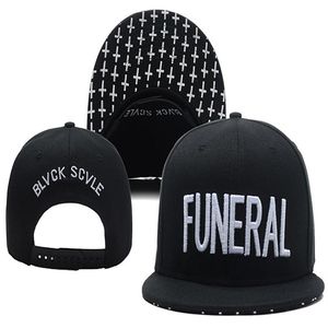 Black Scale Funeral Sinners Illegal Absence Snapback hombres mujeres monopatín baloncesto clásico ajustable gorras de béisbol hip338g