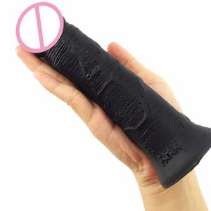 Noir petit gode Anal sexy jouets érotique Strap-on réaliste fausse bite godemichet Anal jouet pour femmes lesbiennes masturbateurs