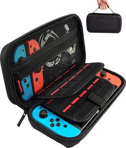 Sac de rangement noir pour Nintendo Switch, étui de transport portable pour Console Nintendo Switch, 19 porte-cartes de jeu, pochette pour Nintendoswitch6211370