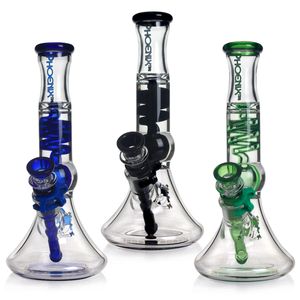 11 pouces nouveau design phoenix bécher bongs glycérine congelable bobine bong tube conduite d'eau en verre construire un bongs narguilés fumer enivrant