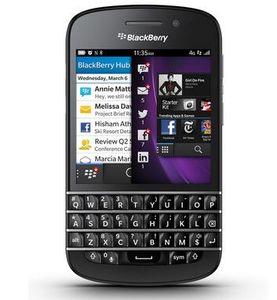 Téléphone blackberry Q10 Téléphone d'origine Blackberry Q10 8.0MP 2 Go de RAM 16 Go ROM Qwerty téléphone portable remis à neuf