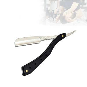 Blades 1x Barber Barber Razor Haircut Beard Cowning Tool Manual Depilation Razor Beller Beller Corte cuchillas reemplazables