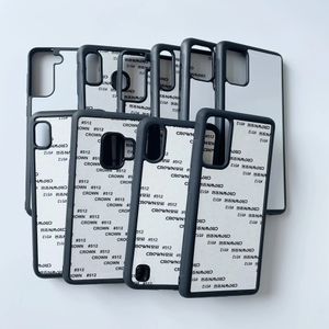 Funda de teléfono de TPU suave con sublimación 2D en blanco para Samsung S23 S22 Ultra Note 20 S20 S21 S30 S10 Plus S10E S11