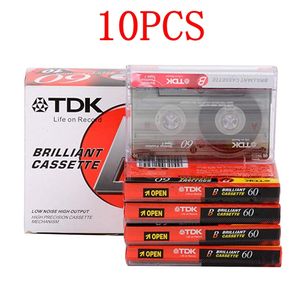 Blank Disks 10PCS High Qulity Standard Cassette Tape Player Empty 60 Minutes Magnetic Audio Recording For Speech Music 230908