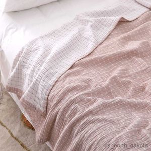 Manta de algodón de verano, colchas para cama doble, sofá, sofá, 150*200, 200*230, alta calidad, R230617