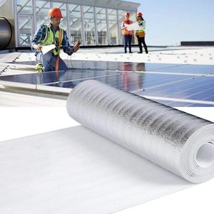 Couvertures 510m Radiateur Reflective Film Wall Isolation thermal épaissis Aluminium Foil Films Home Decor Couverture