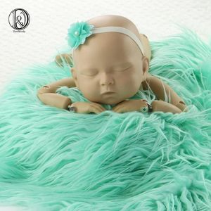 Couvertures (75 50cm) fausse fourrure avec bandeau (ensemble) Bande-couverture STOFTER MONGOLIA BABY Shower Gift Born Prochs