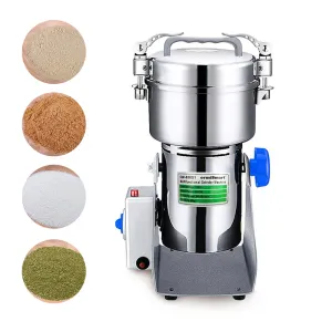 Blender 800g Swing Type Gains Powder Miller Miller Dry Food Machine Machine à haute vitesse Intelligent Spices Cereals Crusher