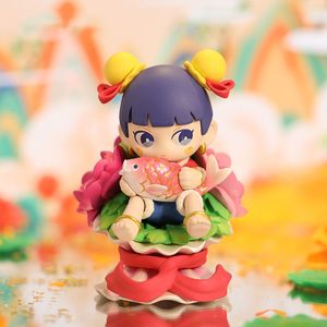 Boîte aveugle FENZ fleurs saisonnières série poupée à collectionner mignon Kawaii cadeau d'anniversaire enfants jouets figurines 230825
