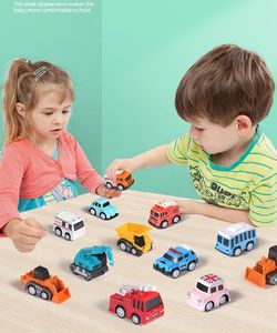 Bloc et modèle d'action modèle de construction jouets 6 pièces modèle photo alliage jouets camion véhicule modèle pelle modèle paysage voiture course voiture modèle cadeau de noël construire modèle de voiture