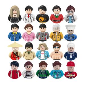 Block Minifig Toys Children's Toy Blocks MINIFIGS Stormtrooper Ninjago Indiana Jones vous-même compatible avec le petit puzzle de petite particule assemblé de petits cadeaux