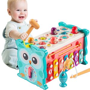 Blocs 8IN1 Bébé Jouets Éducatifs Enfants Apprentissage Éducation Développement Jeux Montessori Jouet Sensoriel Pour Tout-petit 1 2 3 4 Ans Cadeaux 230503